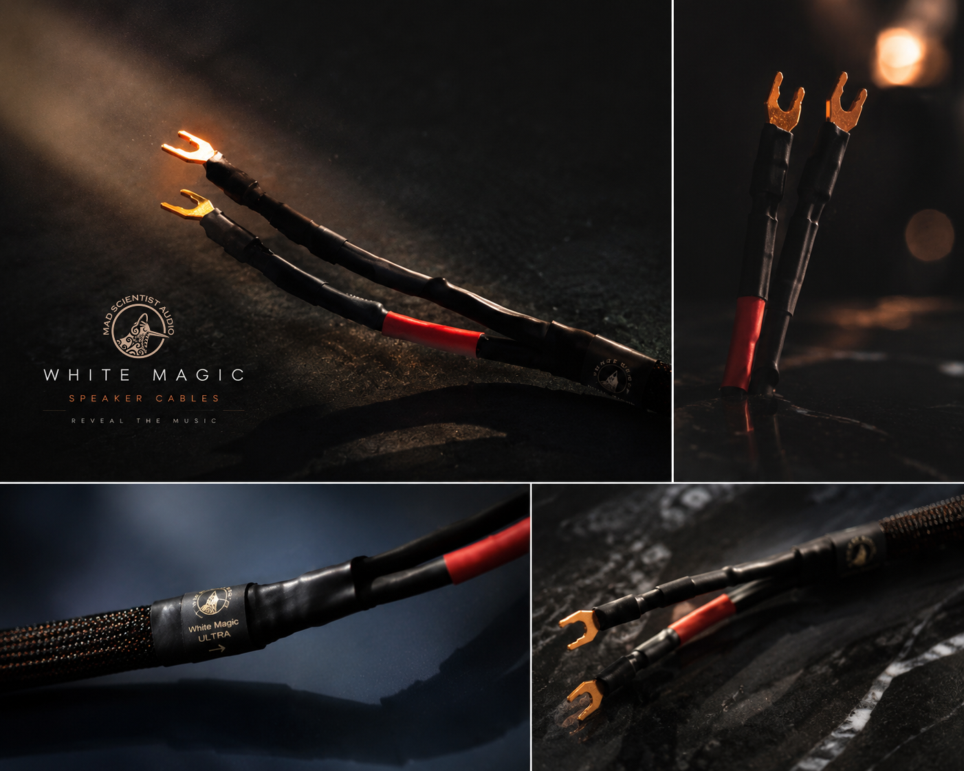 White Magic Speaker Cables