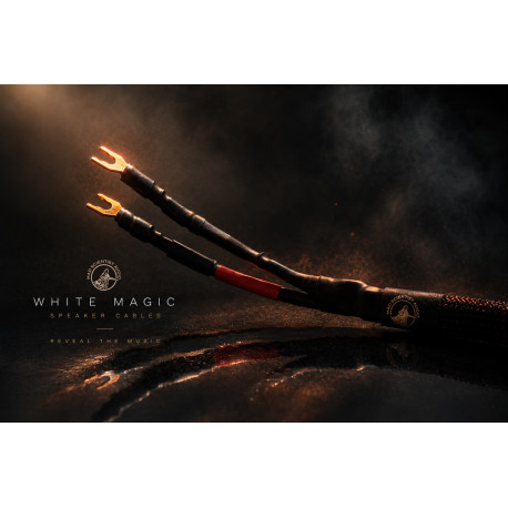 White Magic Regular SHOTGUN Speaker Cables
